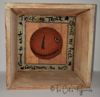 Trick or Treat Shadow Box